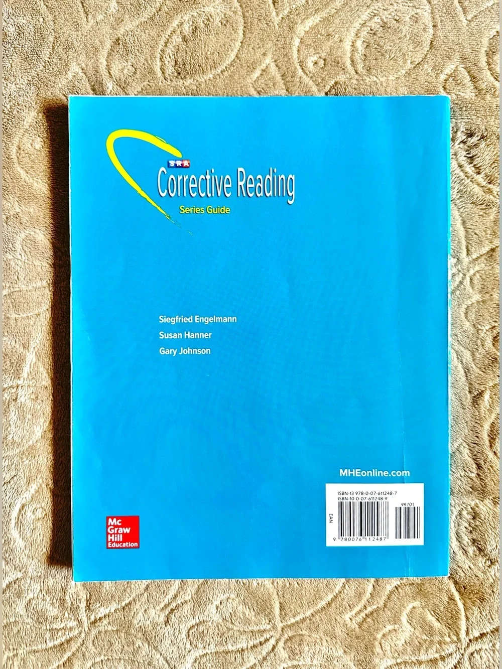 CORRECTIVE READING SERIES GUIDE BOOK BY MC GRAW HILL, WALL BORDER & WORD STRIPS